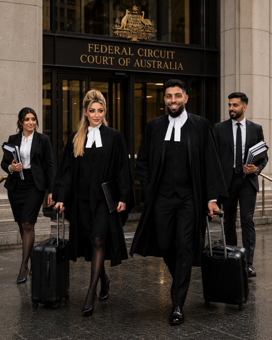 Lawyers of Preston at the Federal Circuit Court of Australia